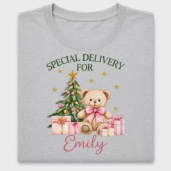 Teddy Bear Christmas DTF Transfer