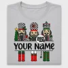 Retro Nutcracker Checkered DTF Transfer