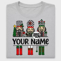 Retro Nutcracker Checkered DTF Transfer