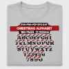 Christmas Alphabet DTF Transfer