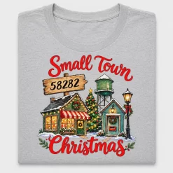 Small Town Christmas DTF Transfer