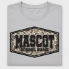 Camo Mascot School Name DTF Transfer