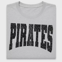 Black Leopard Pirates Mascot DTF Transfer