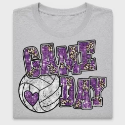 Game Day Volleyball DTF Transfer