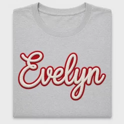 Evelyn Name Script DTF Transfer
