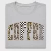 Retro Coffee Camo DTF Transfer