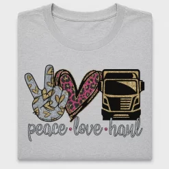 Peace Love Peterbilt DTF Transfer