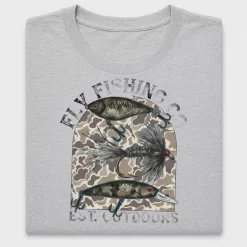 Fly Fishing Lures Camo DTF Transfer