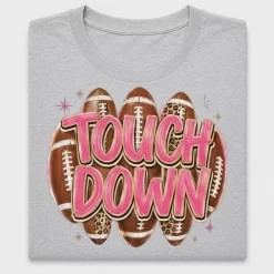 Touchdown Leopard Football DTF Transfer