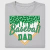 Baseball Dad Home Plate DTF Transfer