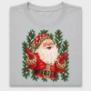 Retro Santa Leopard DTF Transfer
