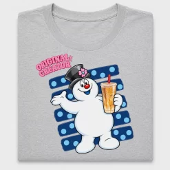 Retro Snowman Coffee DTF Transfer
