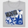 Wildcats Cheer Mascot DTF Transfer