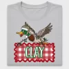 Christmas Duck Hunting Clay DTF Transfer