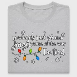 Funny Christmas Lights DTF Transfer