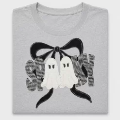 Preppy Ghost Duo With Bow DTF Transfer