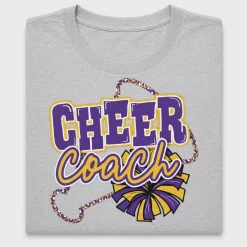 Cheer Coach Megaphone DTF Transfer