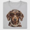 Glam Dachshund DTF Transfer