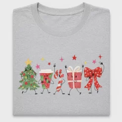 Cute Christmas Characters DTF Transfer