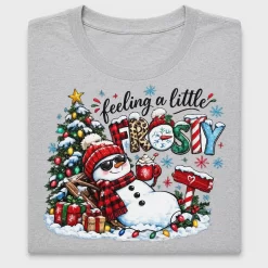 Feeling A Little Frosty Snowman DTF Transfer
