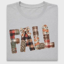 Fall Faux Patchwork DTF Transfer