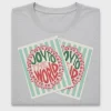 Joy To The World Christmas DTF Transfer