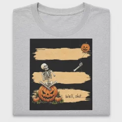 Dark Humor Skeleton Balloon DTF Transfer