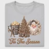 Retro Christmas Santa DTF Transfer