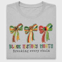 Black History Month Breaking Every Chain DTF