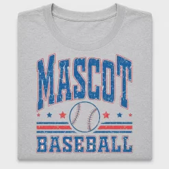 Retro Mascot Baseball DTF Transfer