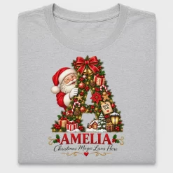 Personalized Santa Christmas Letter DTF Transfer