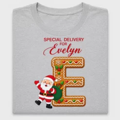 Santa Gingerbread Personalized DTF Transfer