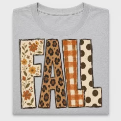 Fall Patchwork DTF Transfer