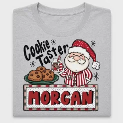 Santa Cookie Taster DTF Transfer