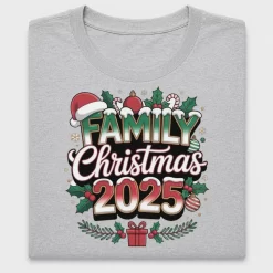 Family Christmas 2025 DTF Transfer