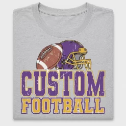 Custom Football DTF Transfer