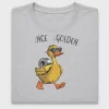 Silence Golden Duct Tape Duck DTF Transfer