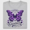 Lupus Survivor Butterfly DTF Transfer