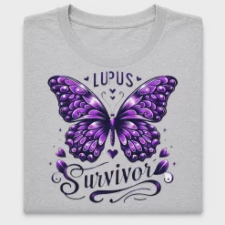 Lupus Survivor Butterfly DTF Transfer