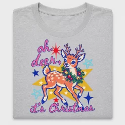 Retro Christmas Deer DTF Transfer