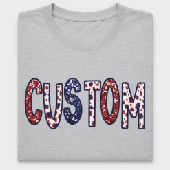 Custom Glitter Mascot DTF Transfer