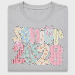 Preppy Floral Class Of 2027 DTF Transfer