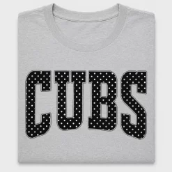 Retro Polka Dot Cubs DTF Transfer