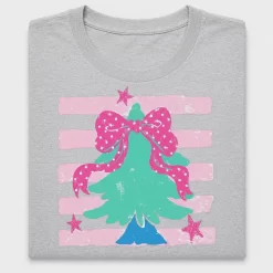 Preppy Christmas Tree DTF Transfer