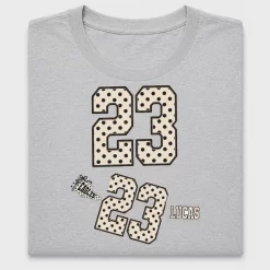 Varsity Polka Dot Numbers DTF Transfer