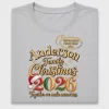 Personalized Family Christmas 2026 DTF Transfer