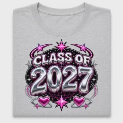 Retro Class Of 2027 DTF Transfer