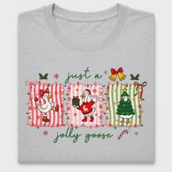 Retro Jolly Goose Christmas DTF Transfer