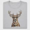 Glam Deer Head DTF Transfer