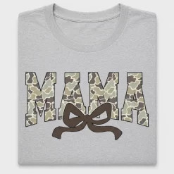 Mama Camo Bow DTF Transfer
